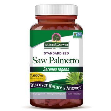 Со Пальметто (Сереноя), 1,600 мг, Saw Palmetto, стандартизований, Nature's Answer NTA16431 фото