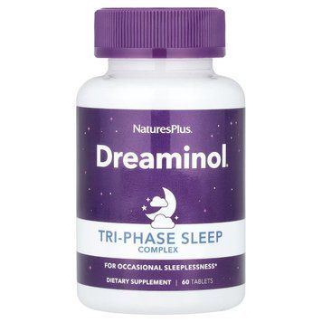 Трифазний комплекс для сну, Tri-Phase Sleep Complex, Natures Plus, 60 таблеток NTP47595 фото