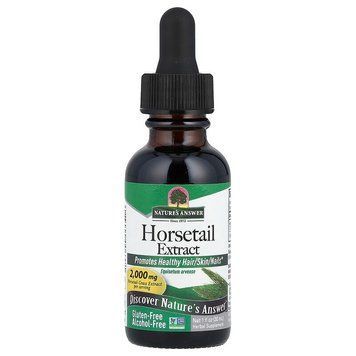 Екстракт хвоща польового без спирту, 2000 мг, Horsetail Extract, Nature's Answer, 30 мл NTA00637 фото