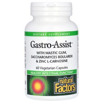 Здоров'я шлунка та кишечника, Gastro-Assist з мастиковою гумою, Boulardii & Zinc Carnosine NFS01756 фото