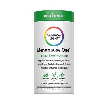 Мультівітаміни для жінок у період менопаузи, Menopause One, Rainbow Light, 90 таблеток RLT11243 фото