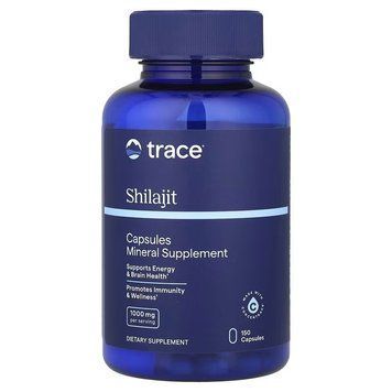 Мумие, Shilajit, Trace, 150 капсул, поддержка энергии и иммунной системы TMR00890 фото