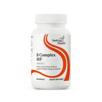 B-Комплекс без метила, B Complex MF, Seeking Health, 100 капсул, поддержка памяти и концентрации SKH52160 фото